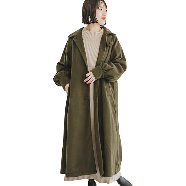 美品♪ アーバンリサーチ ピスタチオカラー ノーカラーコート ベルト 春 美品♪ アーバンリサーチ ピスタチオカラー ノーカラーコート